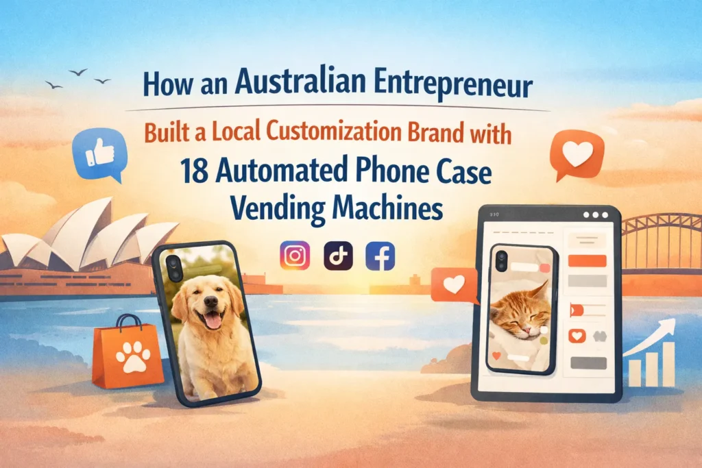 Automated Phone Case Vending Machines