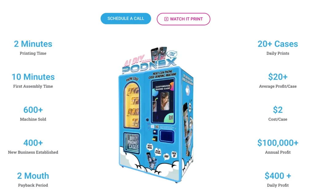 Phone Case Vending Machine Factory 05